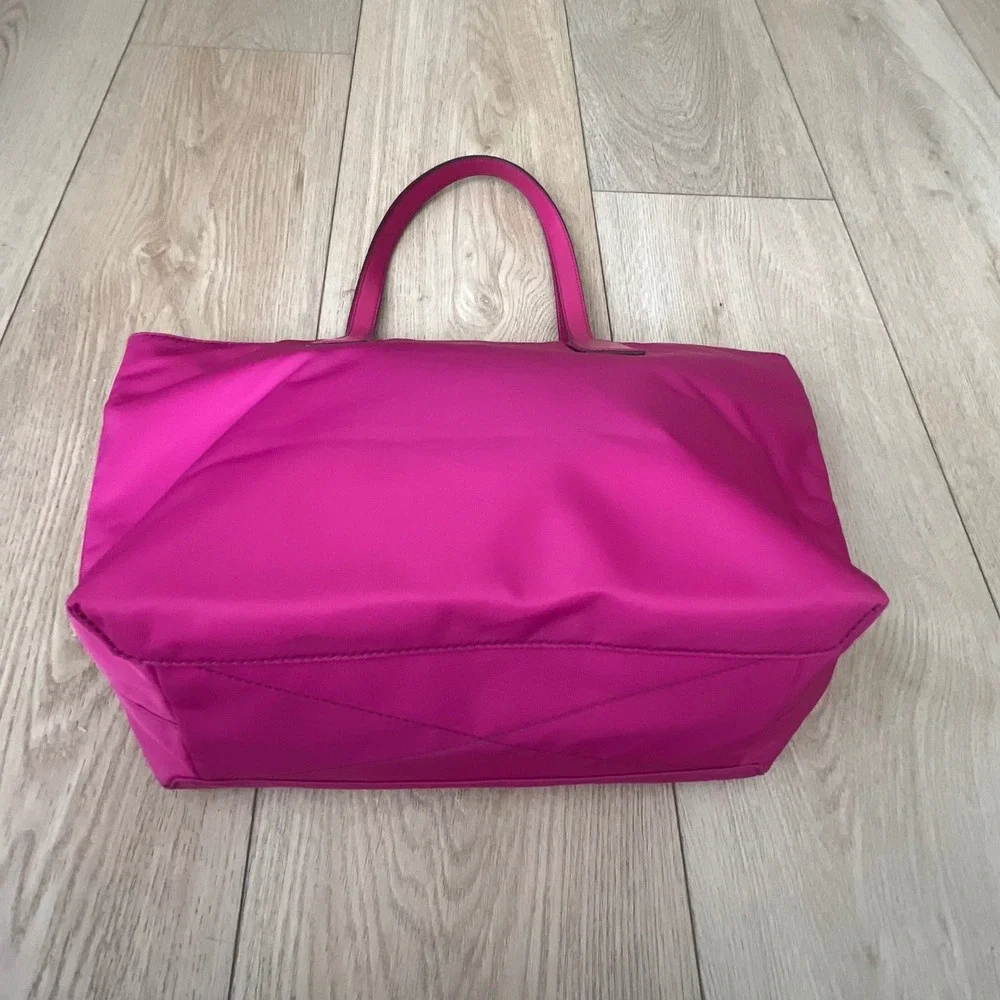 Marc Jacobs NWOT Wingman Nylon Tote in Pink w/Gold Hardware.